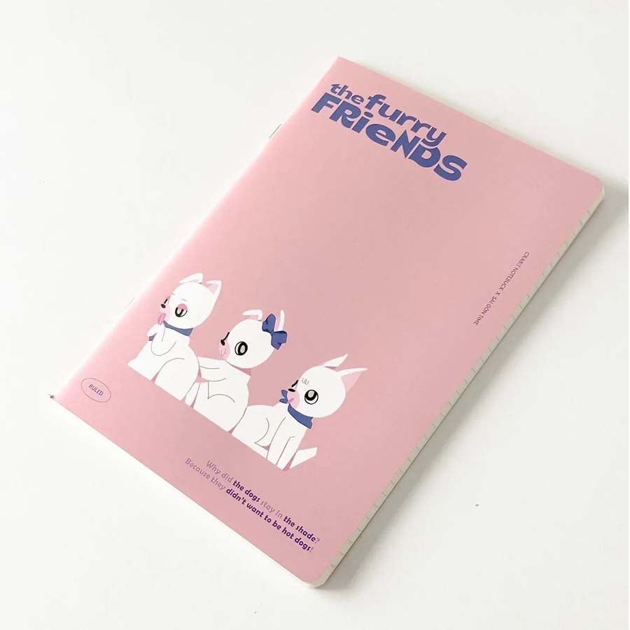 Vở Kẻ Ngang Crabit The Furry Friends 1605 120Tr