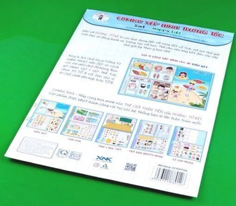 Combo Xếp Hình Tương Tác 5In1 Chủ Đề Happy Life