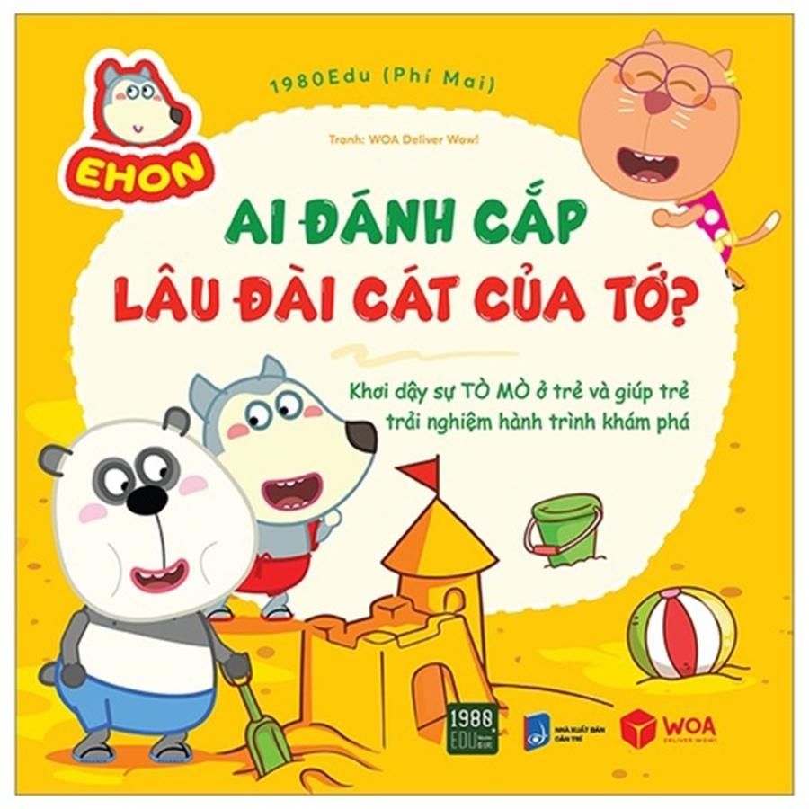 Combo 3 Cuốn Ehon, Wolfoo - Sách Kỹ Năng Sống Dành Cho Trẻ Em