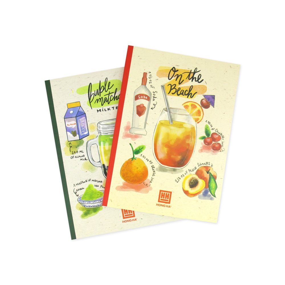 Vở Kẻ Ngang Hồng Hà 1427 Cocktail 80 Trang