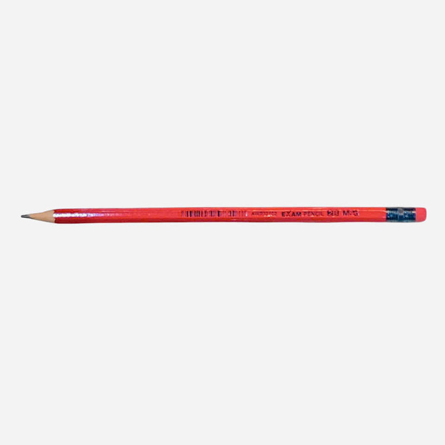 Bút Chì Gỗ 2B Có Tẩy Thân Màu Vàng, Đỏ AWP32102