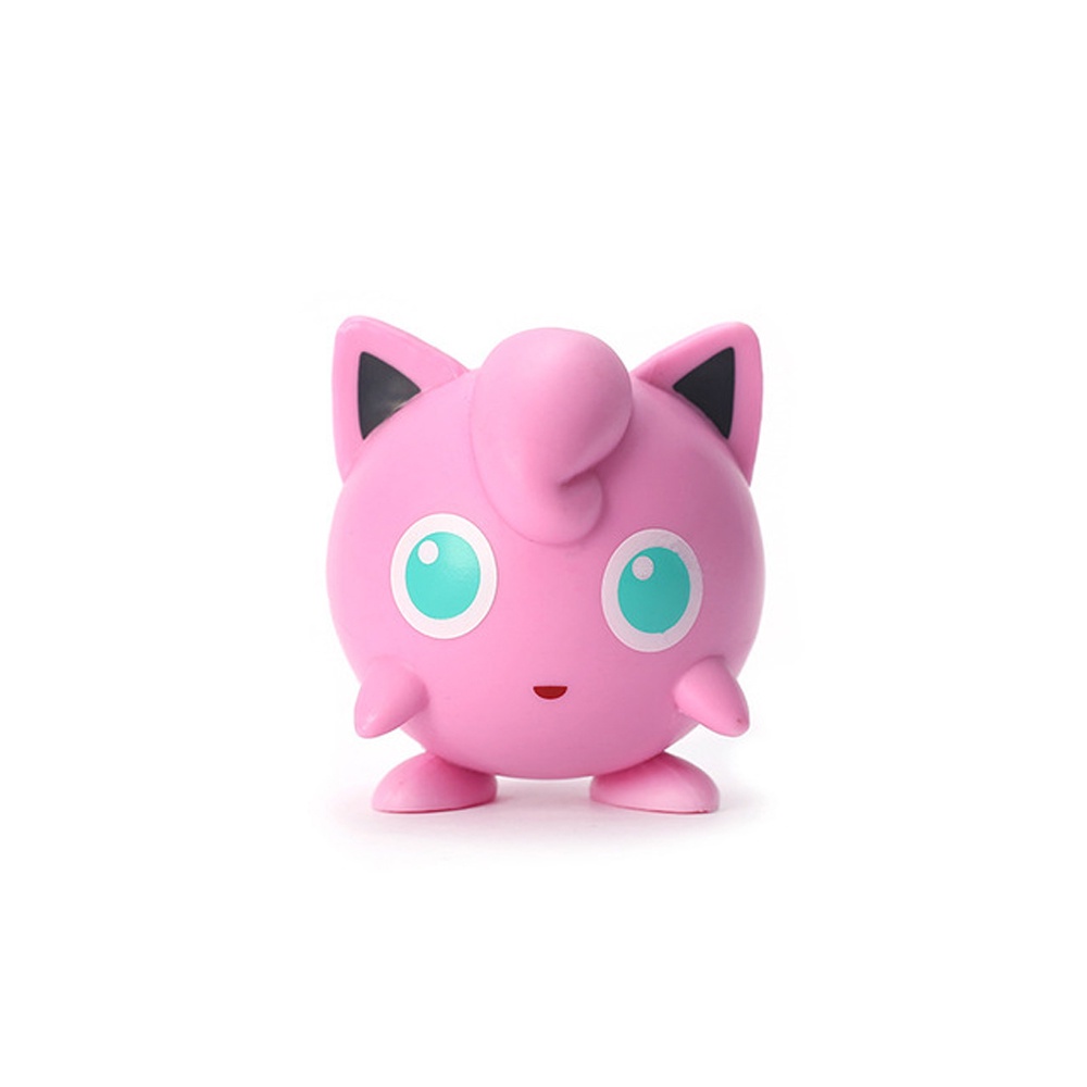 Tượng Nhựa Kèm Hộp Giấy Pokemon Jigglypuff Dễ Thương