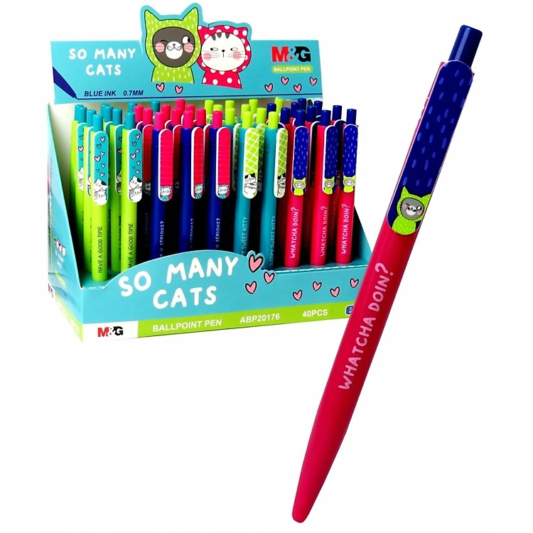 Bút Bi M&G ABP20176 Màu Xanh
