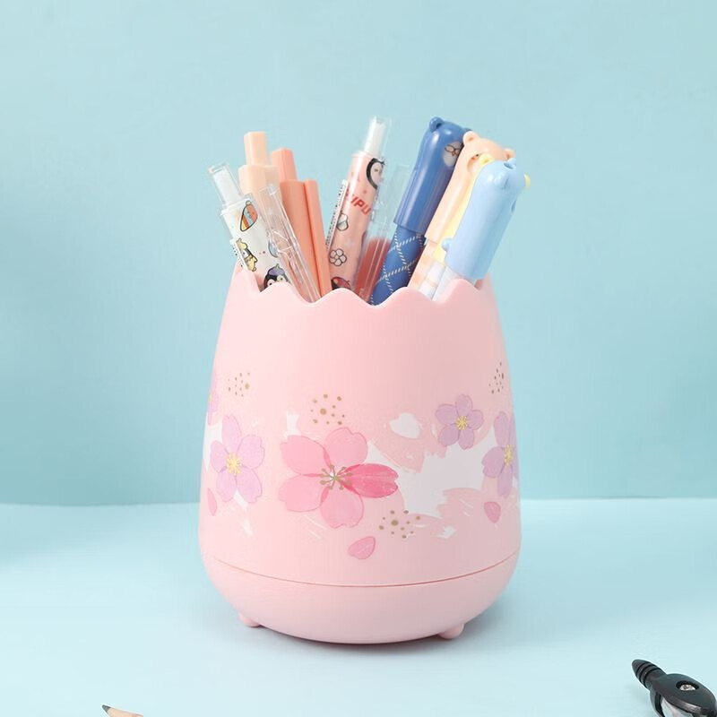 Ống Đựng Bút M&G ABT98497 Hoa Anh Đào