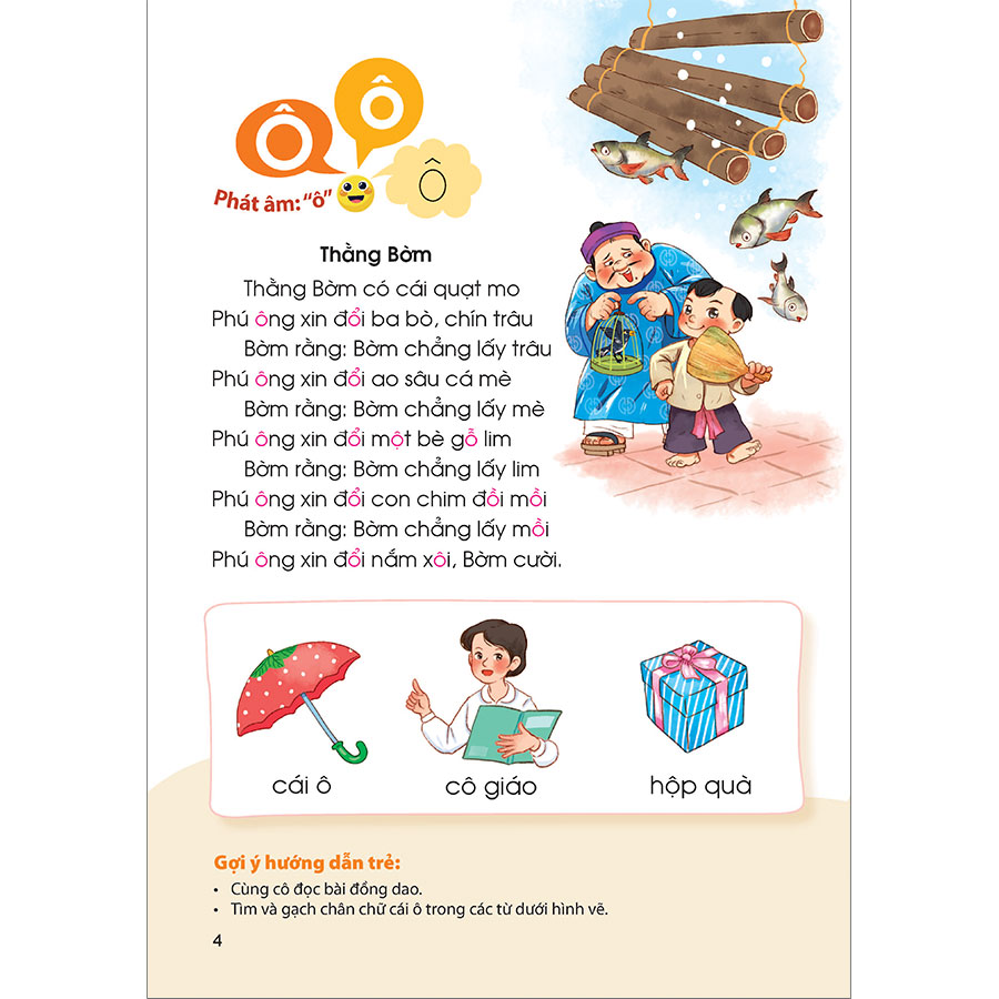 Giúp Bé Nhận Biết Và Làm Quen Với Chữ Cái - Quyển 1 (5 - 6 tuổi)