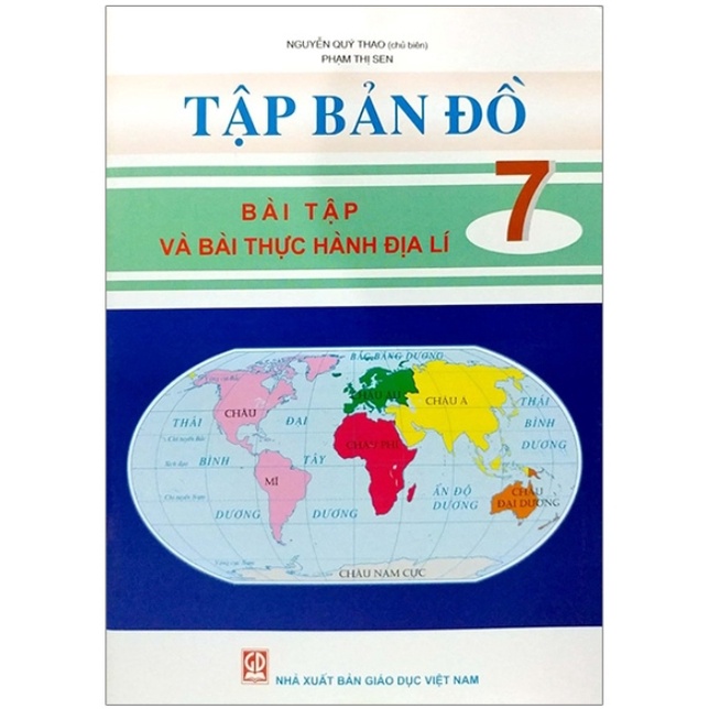Tập Bản Đồ Bài Tập Và Bài Thực Hành Địa Lí Lớp 7