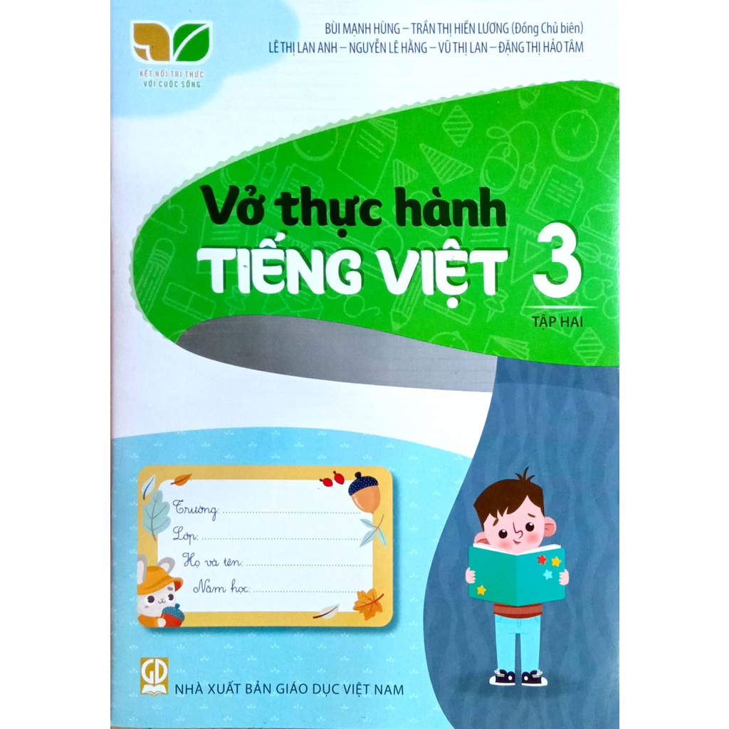 Vở Thực Hành Tiếng Việt Lớp 3 Tập 2 (Kết Nối Tri Thức Với Cuộc Sống)