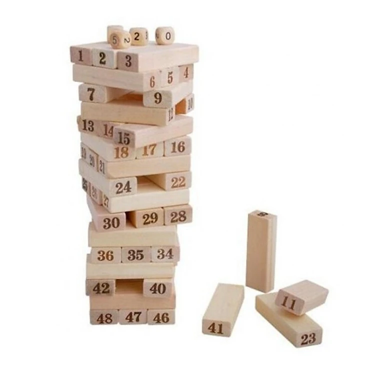 Đồ Chơi Rút Gỗ Số To Wood Toys Folds High GCB XH13