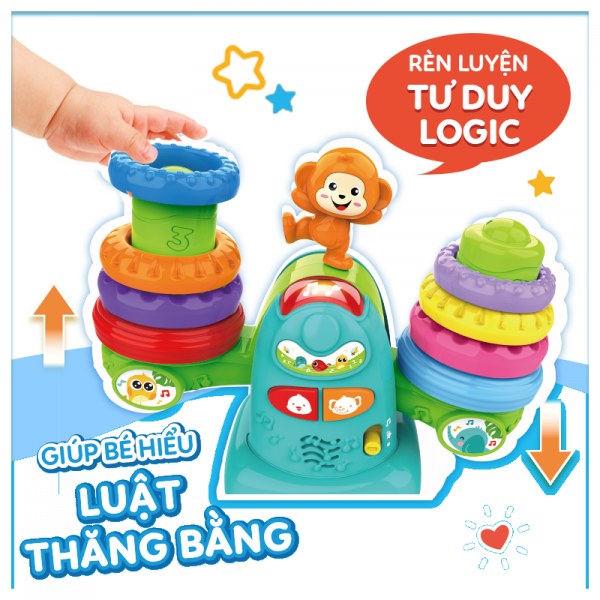 Đồ Chơi Bộ Thăng Bằng Rừng Xanh 9929