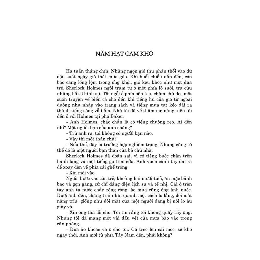 Những Vụ Kỳ Án Của Sherlock Holmes