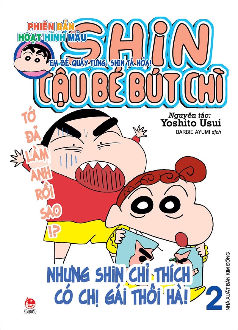 Shin - Cậu Bé Bút Chì - Phiên Bản Hoạt Hình Màu Tập 2