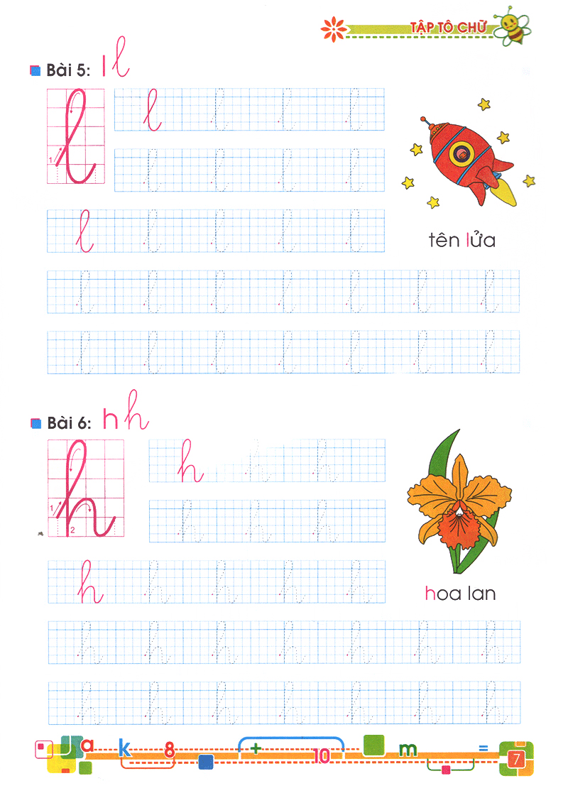 Tủ Sách Bé Vào Lớp 1 - Tập Tô Chữ 1 Tập 1