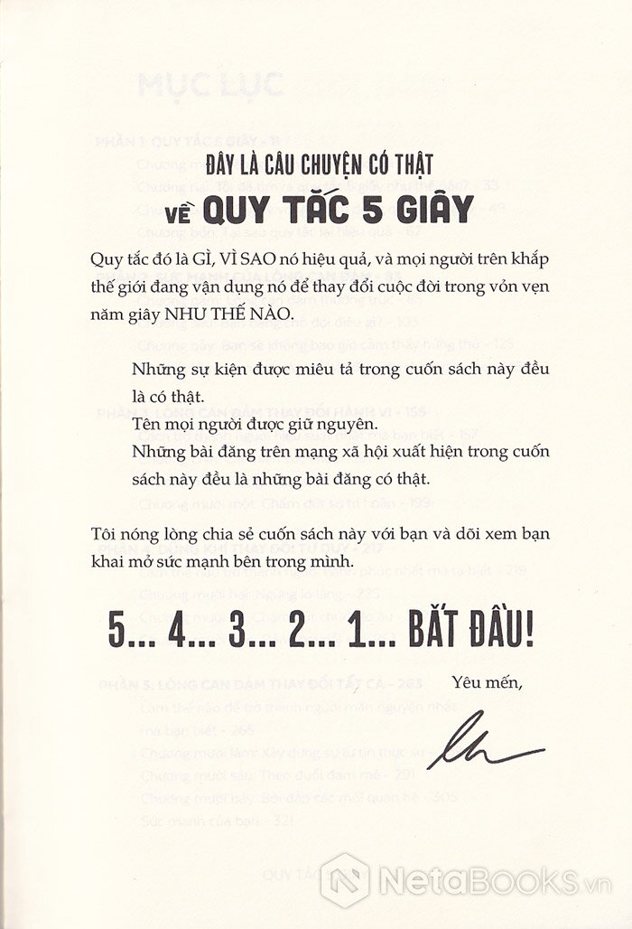 Quy Tắc 5 Giây