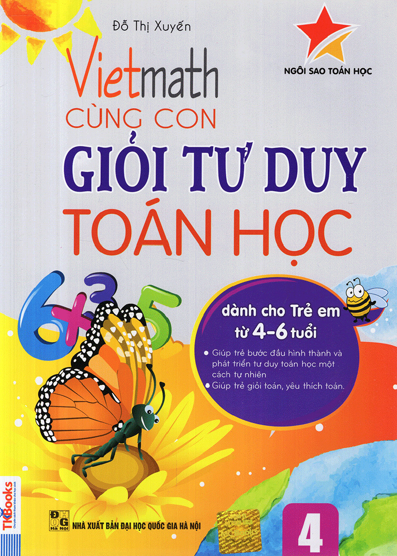 Viethmath - Cùng Con Giỏi Tư Duy Toán Học Tập 4