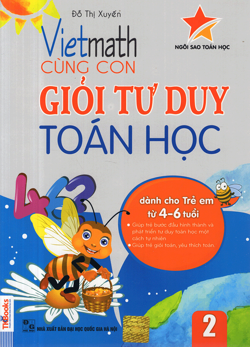 Viethmath - Cùng Con Giỏi Tư Duy Toán Học Tập 2