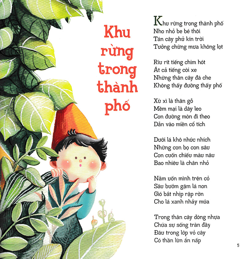 Khu Rừng Trong Thành Phố - Tranh Màu