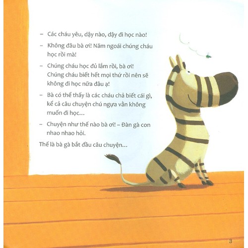 Truyện hay bà kể hằng đêm: Ngựa vằn không chịu đi học (6)