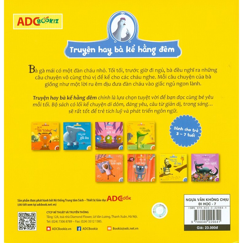 Truyện hay bà kể hằng đêm: Ngựa vằn không chịu đi học (6)