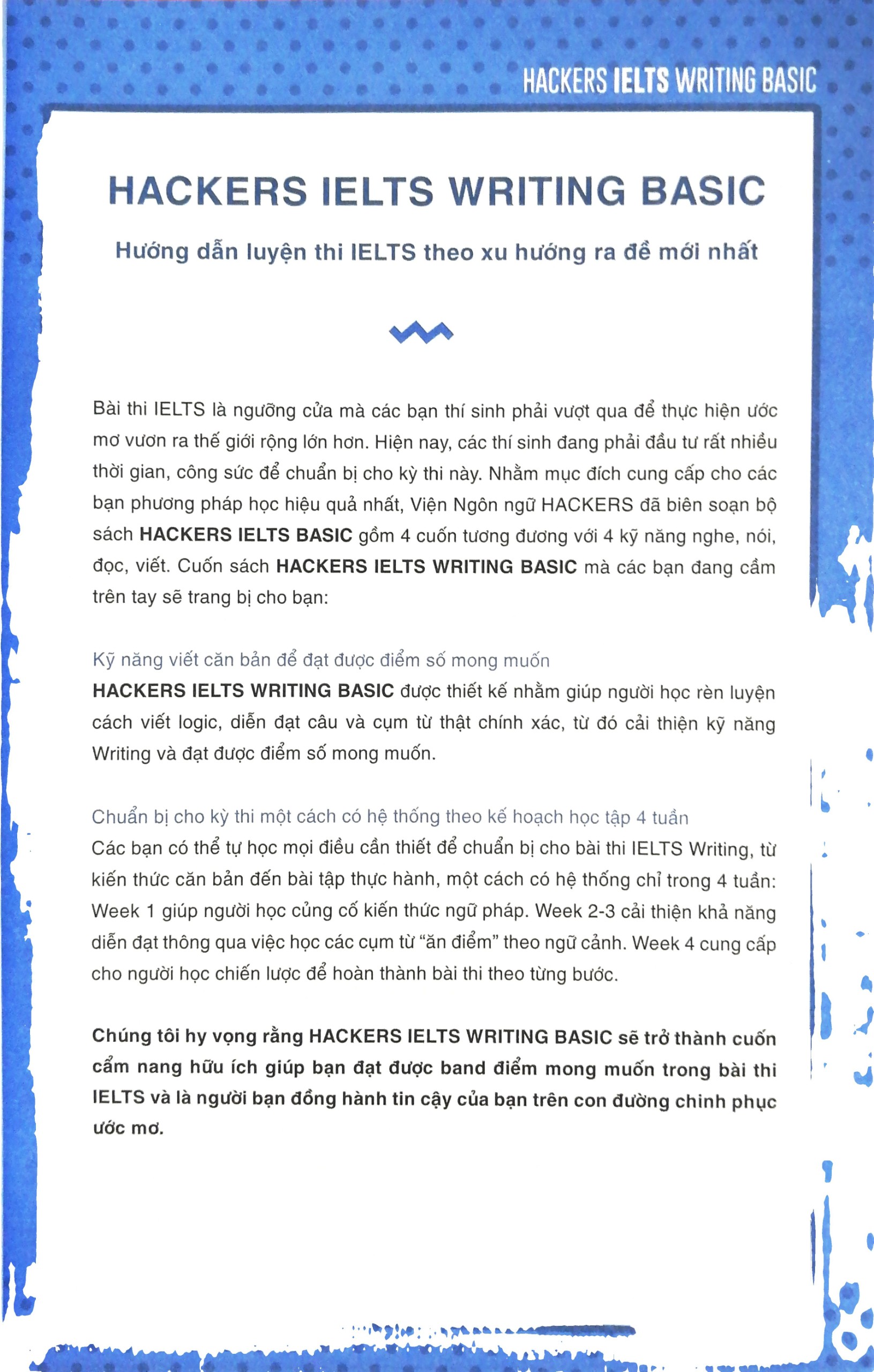 Hackers Ielts Basic - Writing