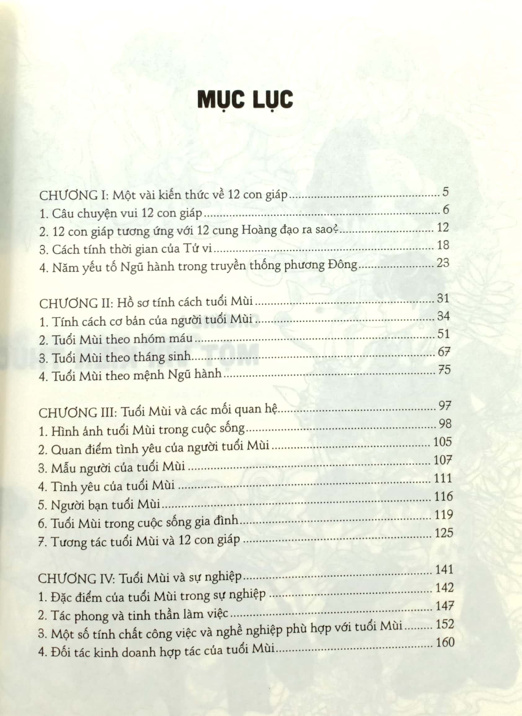 Hồ Sơ Tính Cách 12 Con Giáp - Bí Mật Tuổi Mùi