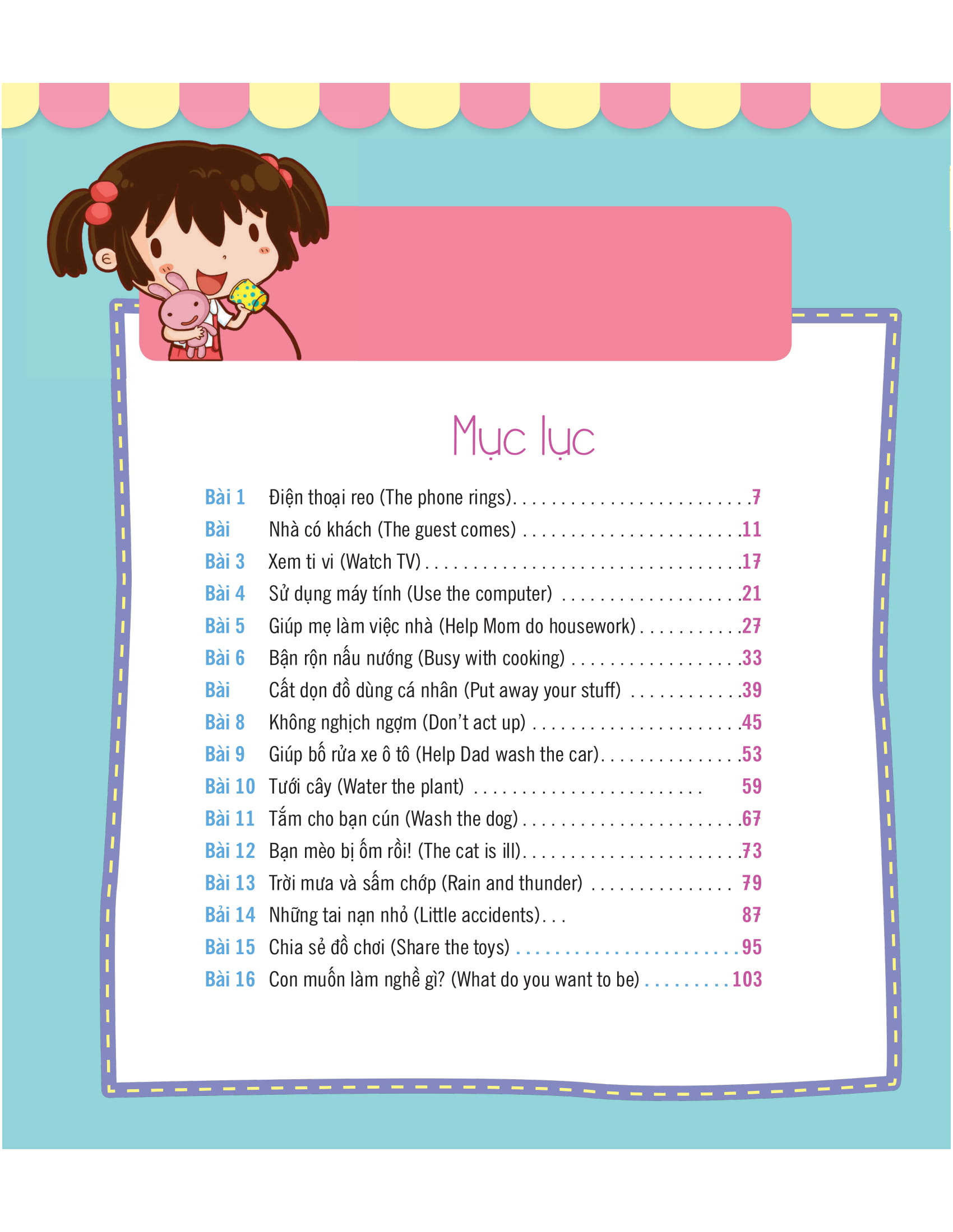 Tiếng Anh Giao Tiếp Cho Trẻ Em - Family's Activities - Các Hoạt Động Trong Gia Đình