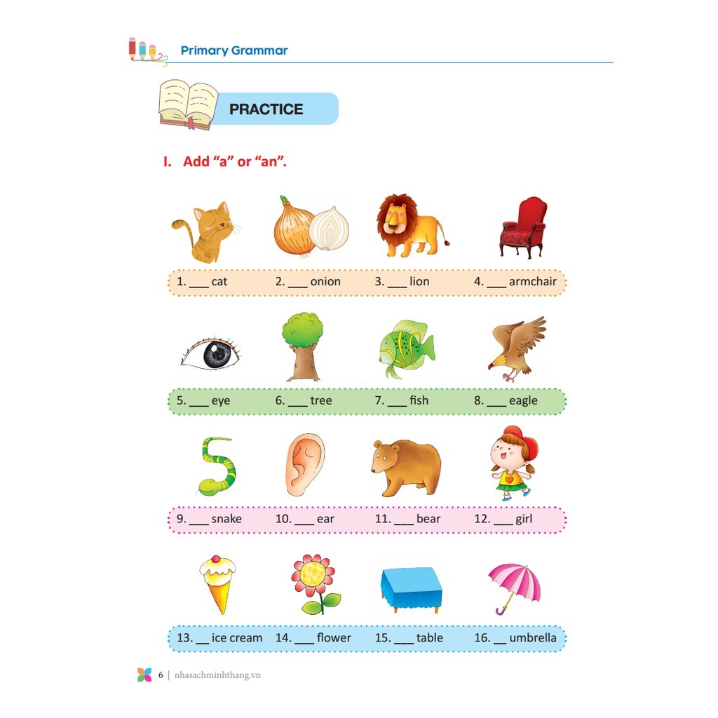 Ngữ Pháp Tiếng Anh Theo Chủ Đề Lớp 3 Tập 1 - Primary Grammar