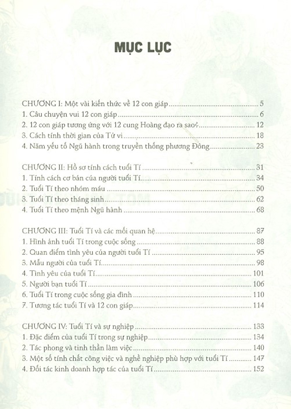 Hồ Sơ Tính Cách 12 Con Giáp - Bí Mật Tuổi Tí