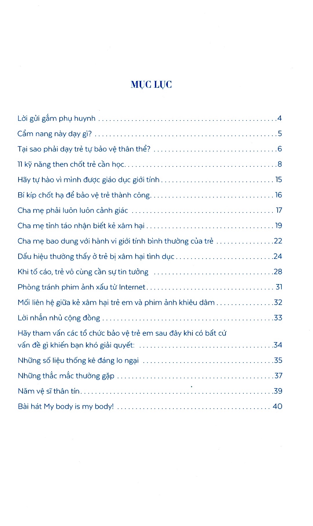 Bộ Sách Giáo Dục Giới Tính - An Toàn Cho Con Yêu