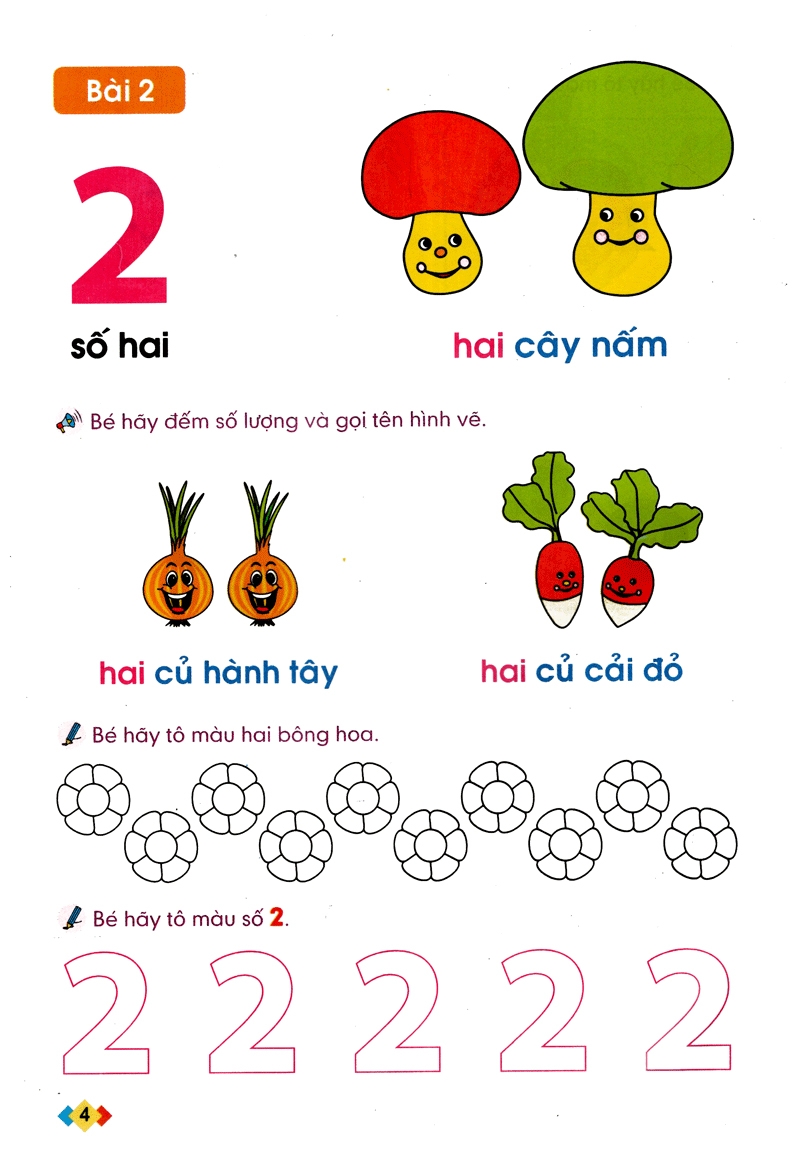 Bé Làm Quen Với Toán Dành Cho Trẻ 4 - 5 Tuổi