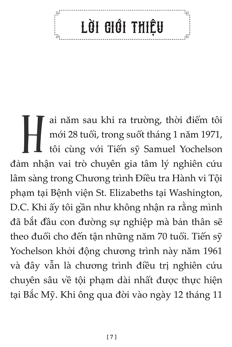 Tâm Lý Học Tội Phạm Tập 1