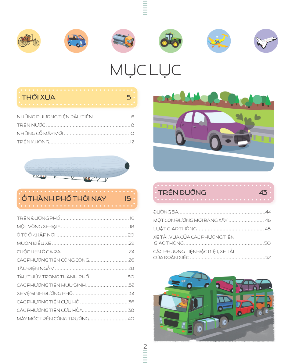 Bách Khoa Thư Tiểu Học Larousse - Phương Tiện Di Chuyển