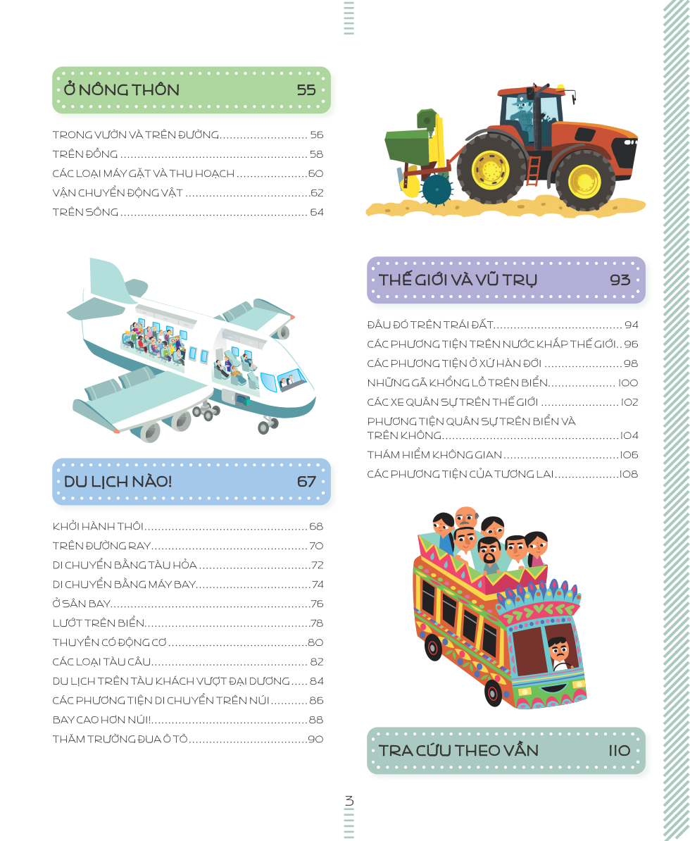 Bách Khoa Thư Tiểu Học Larousse - Phương Tiện Di Chuyển