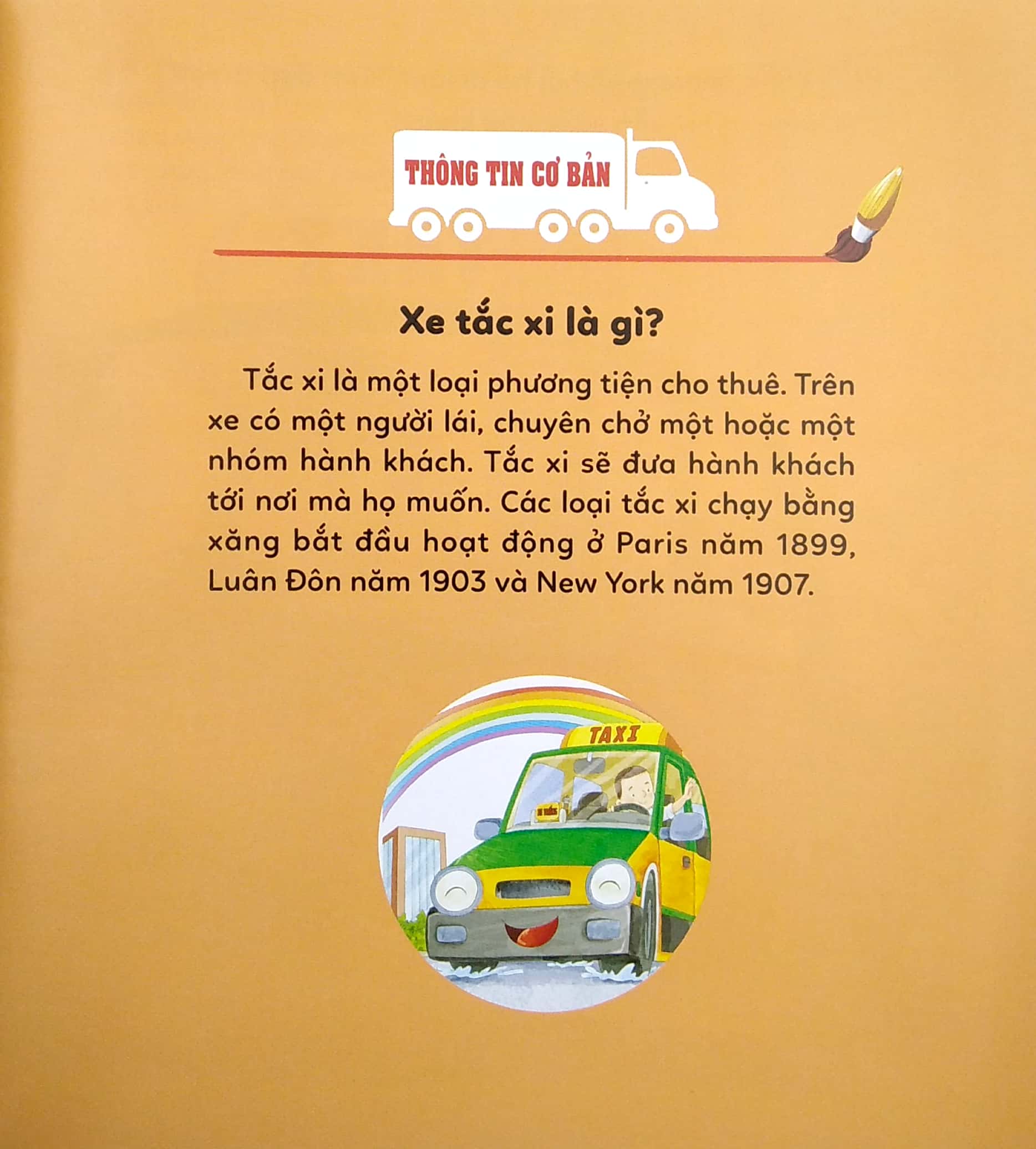 Thế Giới Xe Cộ: Xe Tắc Xi - Taxi