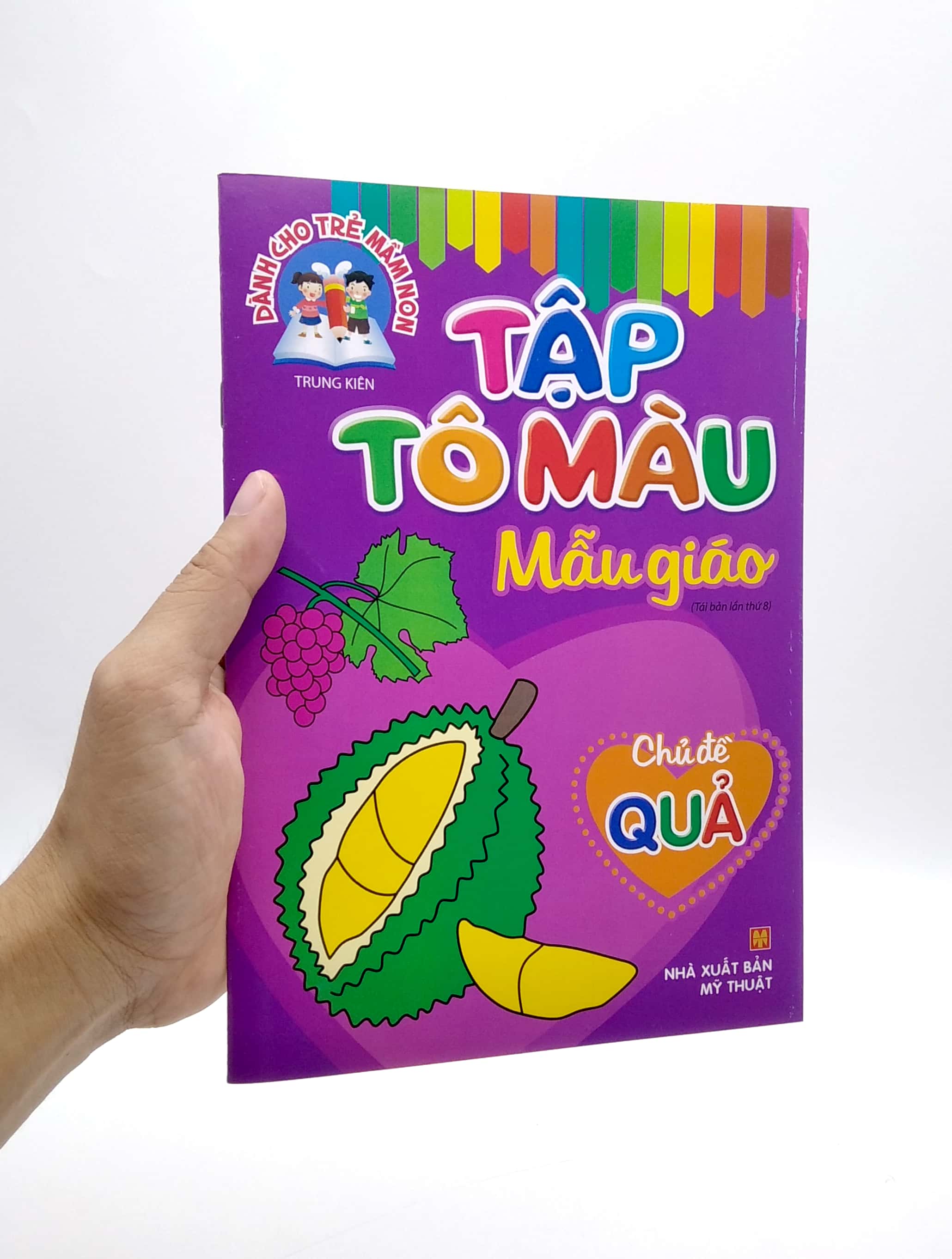 Tập Tô Màu Mẫu Giáo - Chủ Đề Quả