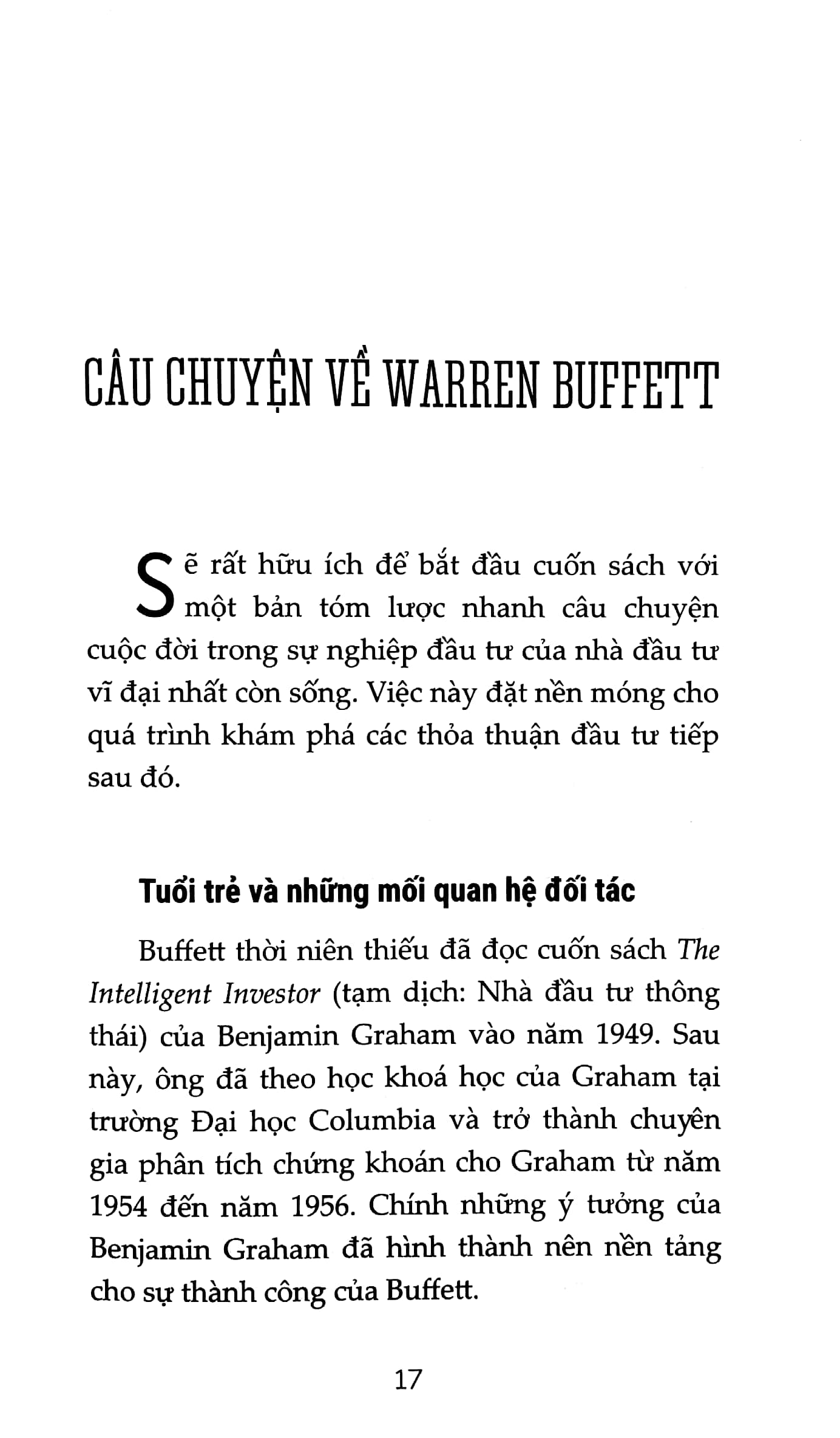Warren Buffett - 22 Thương Vụ Đầu Tiên Và Bài Học Đắt Giá Từ Những Sai Lầm