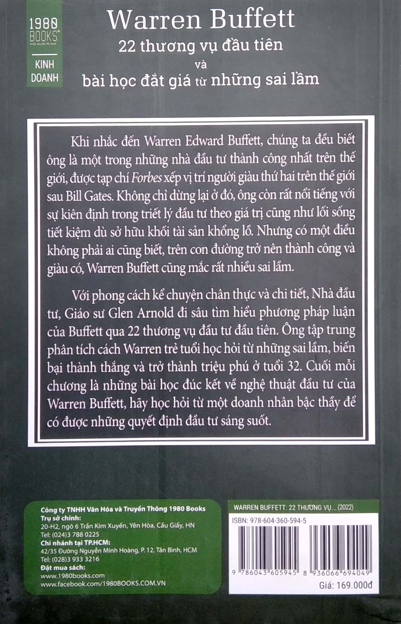 Warren Buffett - 22 Thương Vụ Đầu Tiên Và Bài Học Đắt Giá Từ Những Sai Lầm