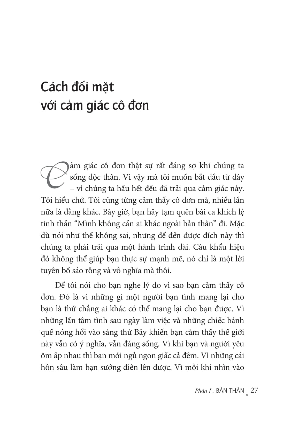 Độc Thân Không Phải "Ế"
