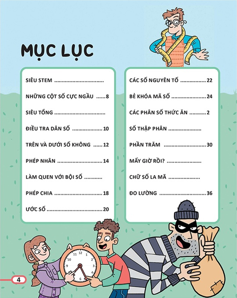 Học Và Thực Hành STEM Đơn Giản - Toán Học - Kiến Thức Kèm Bài Tập Bổ Trợ !