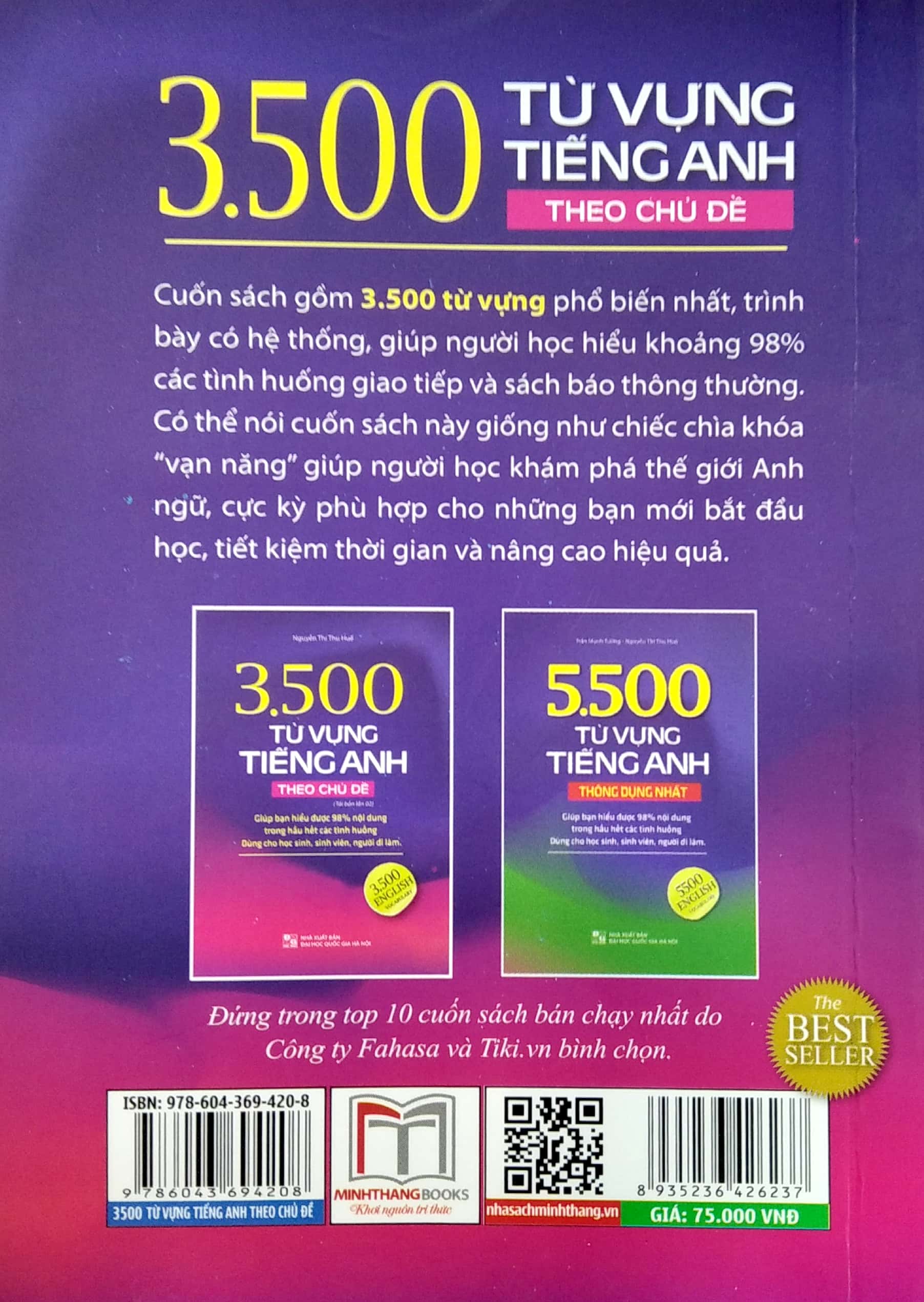 3500 Từ Vựng Tiếng Anh Theo Chủ Đề (Bản Màu)