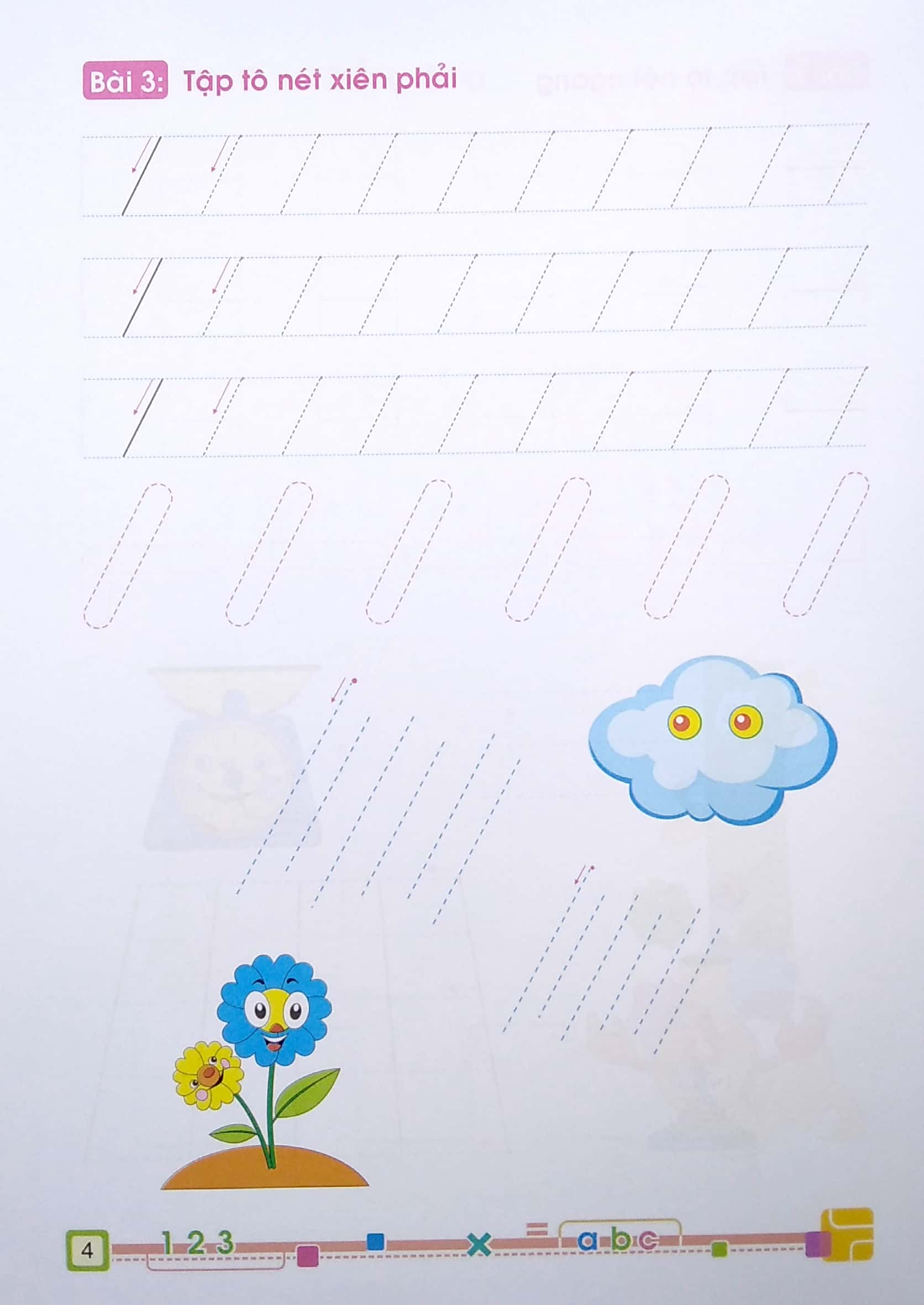 Tủ Sách Bé Vào Lớp 1 - Bé Tập Tô Nét Cơ Bản (Dành Cho Bé 4-5 Tuổi)