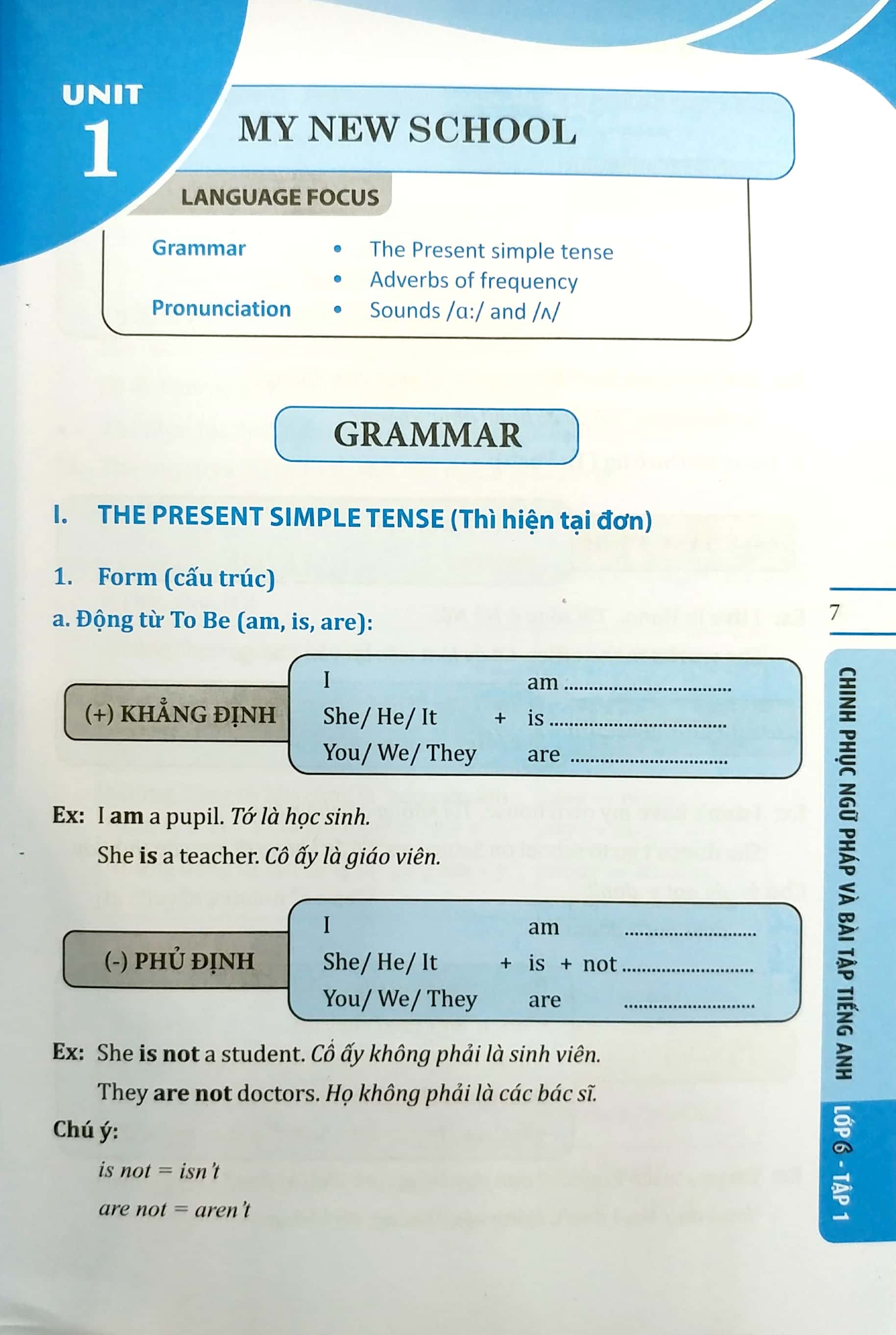 The Langmaster - Global Success - Chinh Phục Ngữ Pháp Và Bài Tập Tiếng Anh Lớp 6 Tập 1 (Có Đáp Án)