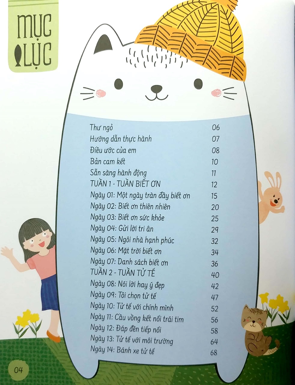 30 Ngày Rèn Luyện Phẩm Chất - Biết Ơn, Tử Tế, Sáng Tạo, Tự Lập