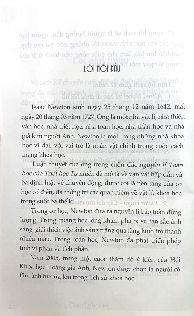 Kể Chuyện Cuộc Đời Các Thiên Tài - Isaac Newton - Nhà Khoa Học Vĩ Đại