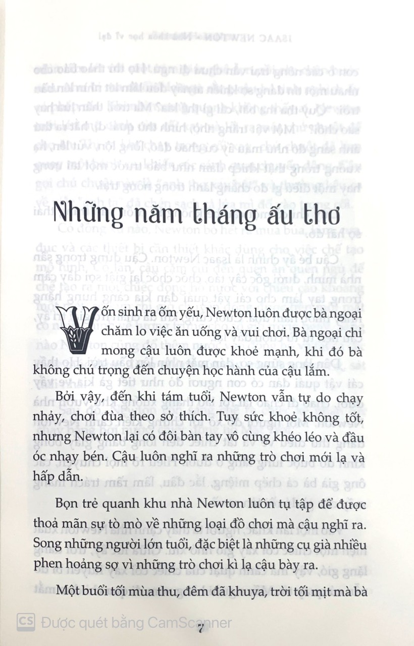 Kể Chuyện Cuộc Đời Các Thiên Tài - Isaac Newton - Nhà Khoa Học Vĩ Đại