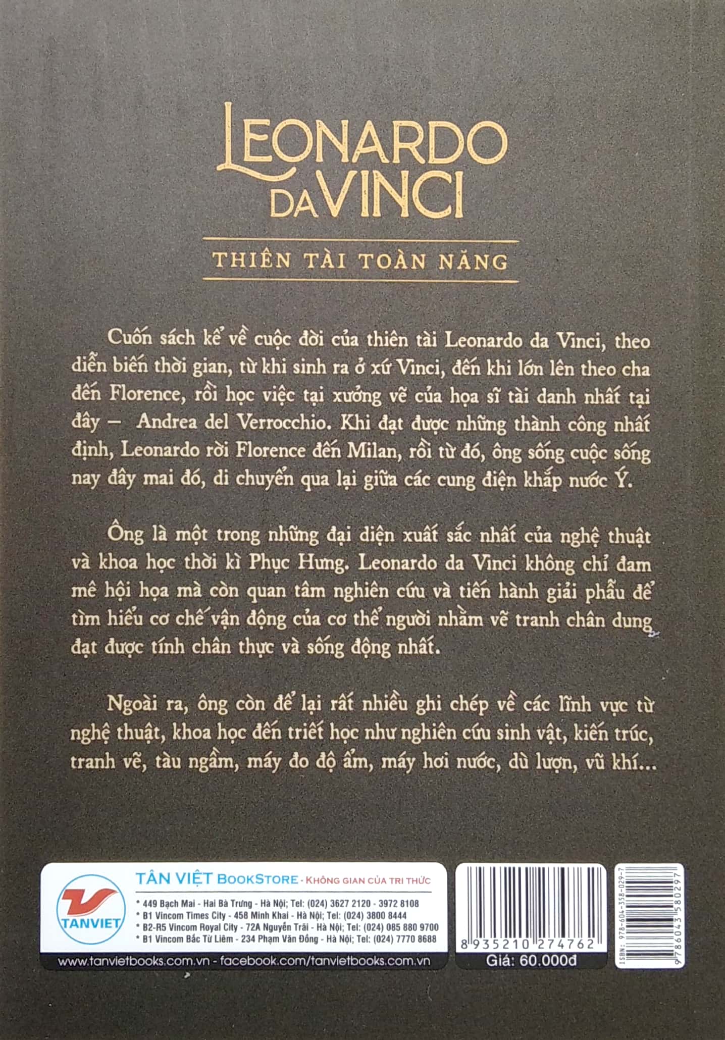 Kể Chuyện Cuộc Đời Các Thiên Tài - Leonardo Da Vinci - Thiên Tài Toàn Năng