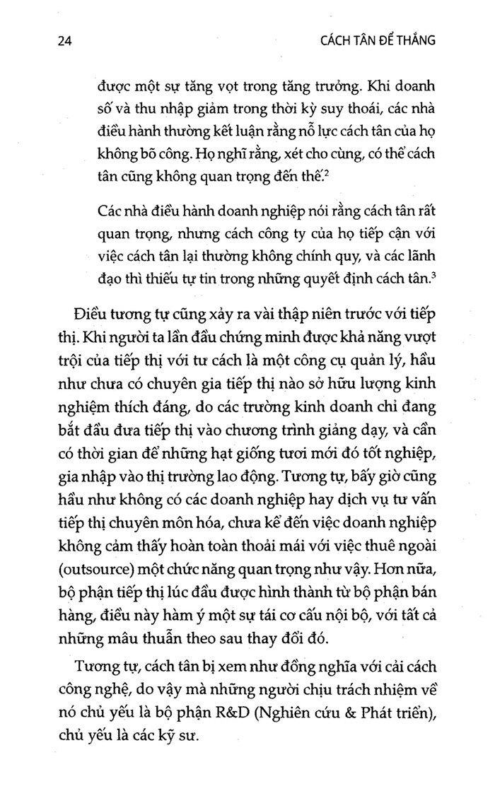 Cách Tân Để Thắng - Mô Hình A Đến F
