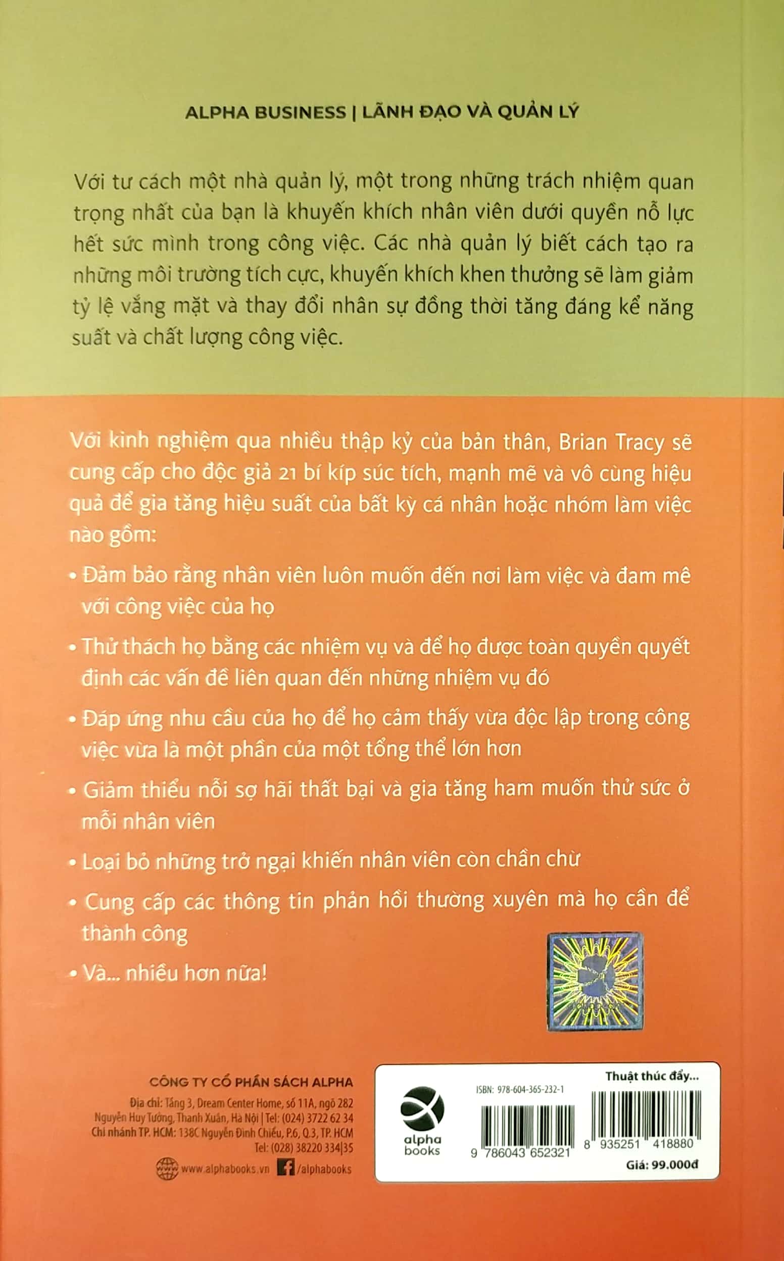Thuật Thúc Đẩy Nhân Viên