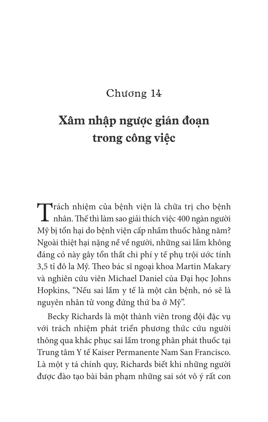 Không Thể Sao Nhãng - Kiểm Soát Sự Tập Trung Và Sống Đời Bạn Muốn