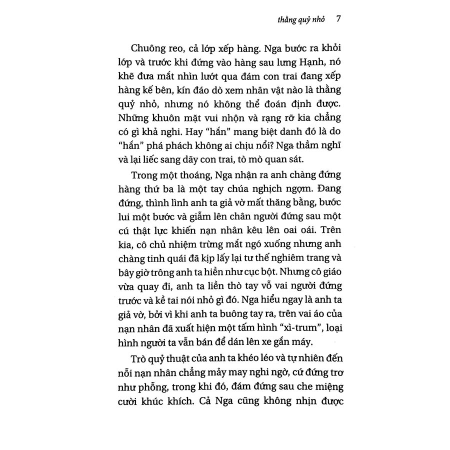 Thằng Quỷ Nhỏ - Nguyễn Nhật Ánh (Khổ Nhỏ)