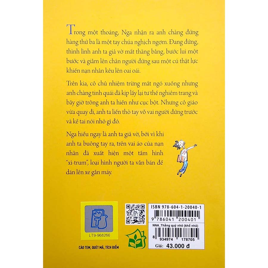 Thằng Quỷ Nhỏ - Nguyễn Nhật Ánh (Khổ Nhỏ)